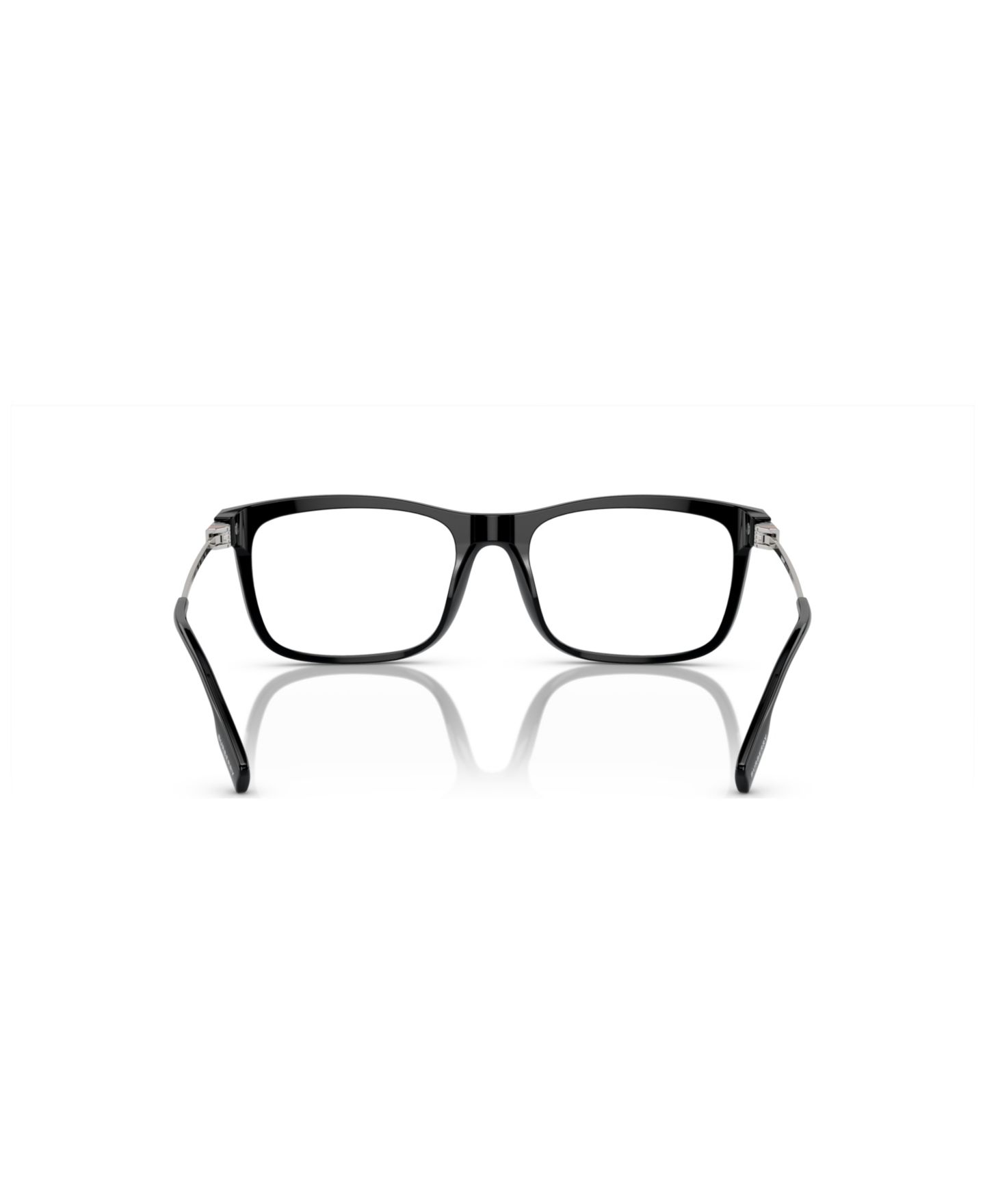 Мужские очки Burberry Man Rectangle Plastic BE2384 Eyeglasses, цвет: Чёрный — фото 3