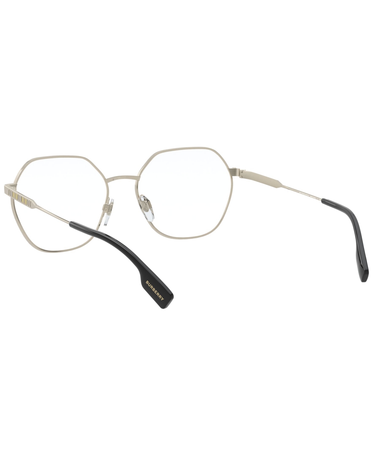 Burberry Women's Erin Eyeglasses, Be1350 56 In Light Gold