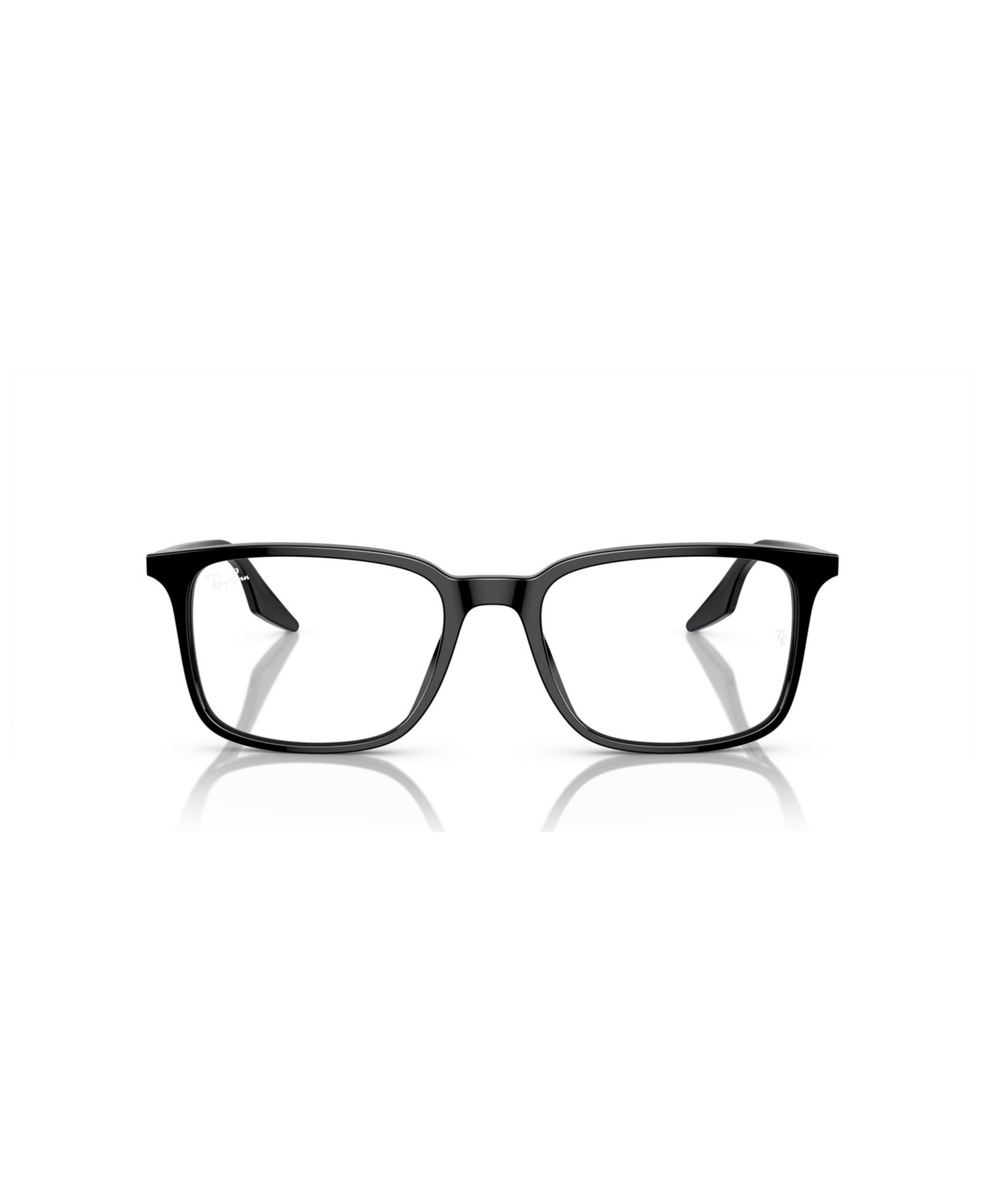 Очки Ray-Ban Unisex Rectangle Plastic RB5421 Optics Eyeglasses, цвет: Чёрный — фото 3