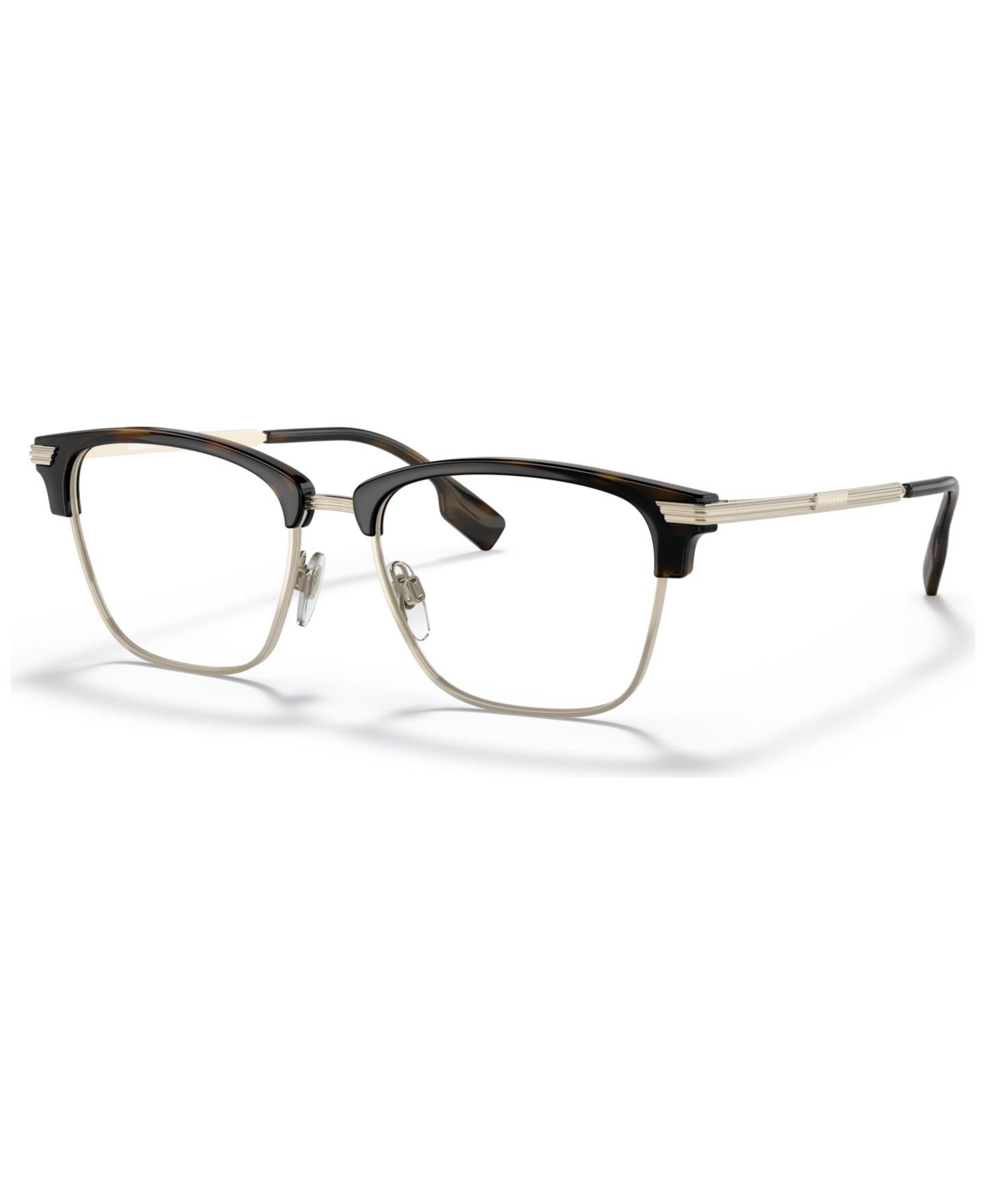 Мужские очки Burberry Man Square Plastic BE2359 Pearce Eyeglasses, цвет: Тёмный гавана — фото 1