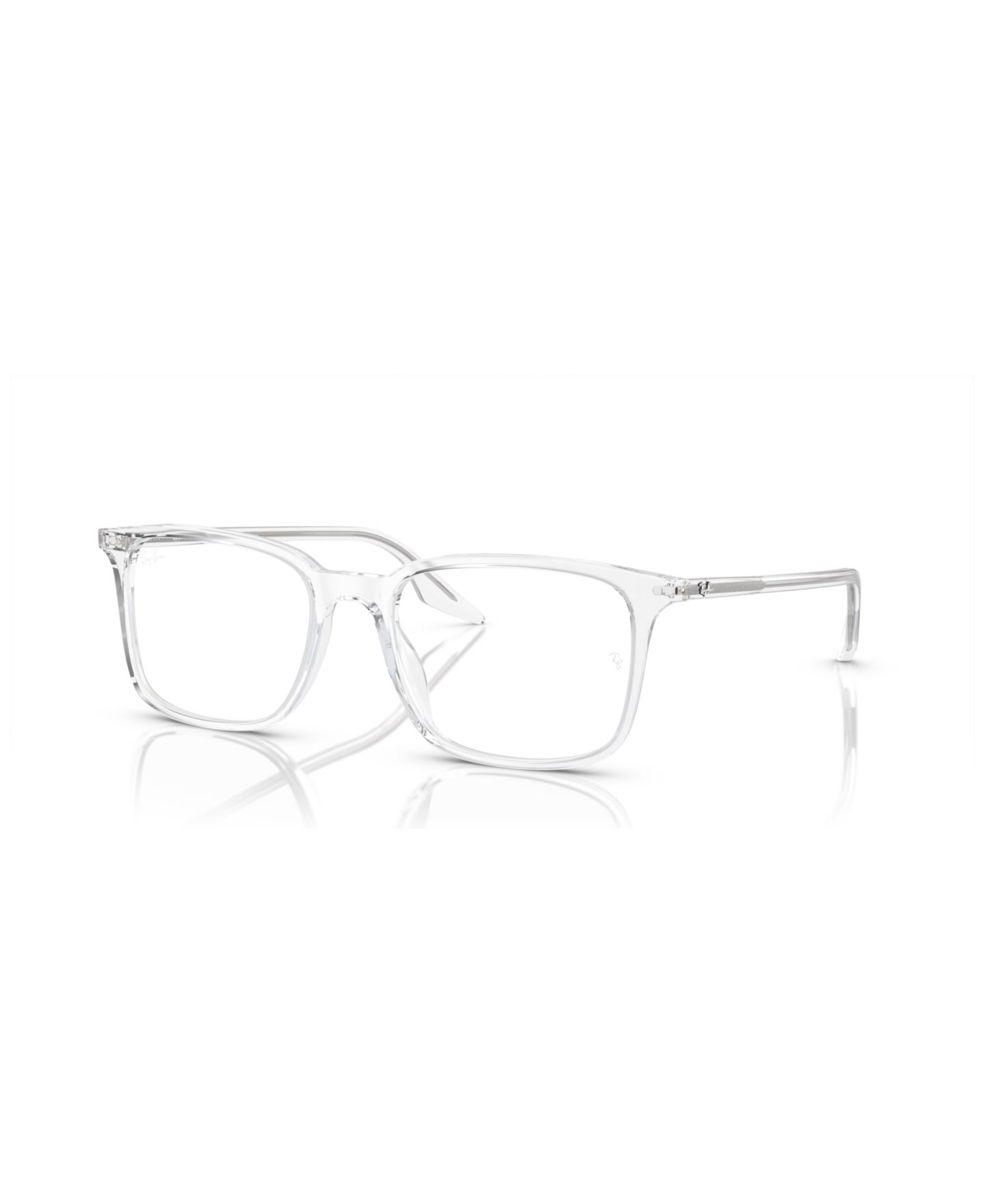 Очки Ray-Ban Unisex Rectangle Plastic RB5421 Optics Eyeglasses, цвет: Чёрный — фото 13