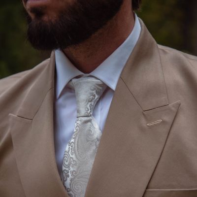 Soave - Silk Jacquard Tie for Men