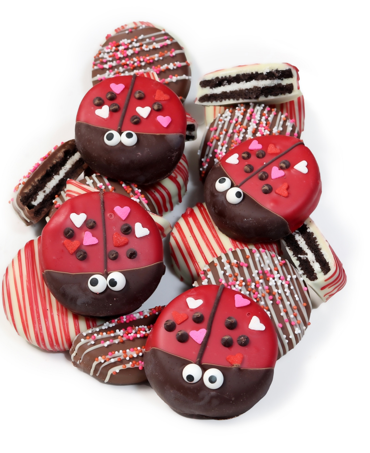 Chocolate Covered Company Love Bug Belgian Chocolate Covered Oreo Cookies In No Color