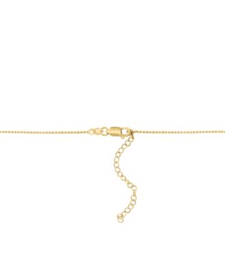 EFFY&reg; Sky Blue Topaz Dangle Collar Necklace (2-5/8 ct. t.w.) in 14k Gold, 16" + 2" extender