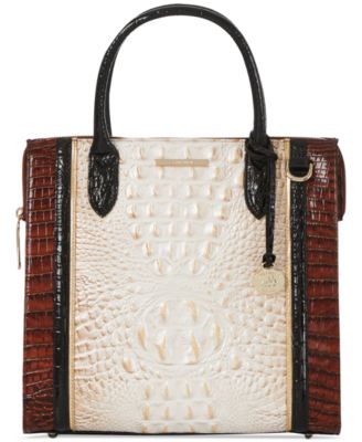 Brahmin - Caroline Embossed Leather Satchel