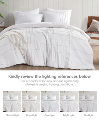 Porter Washed Pleated 2-Pc. Comforter Set, Twin/Twin XL