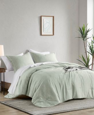 Camden Chambray Print 3-Pc. Comforter Set, King/California King