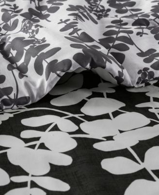 Aria Floral Print Reversible 3-Pc. Comforter Set, King/California King