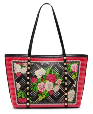 Betsey Johnson Floral Stud Tote Macy's