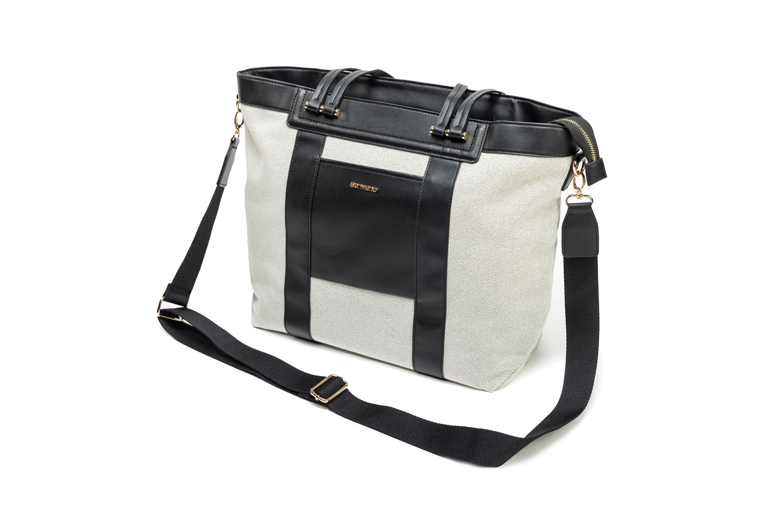 Large Canvas Diaper Tote Bag