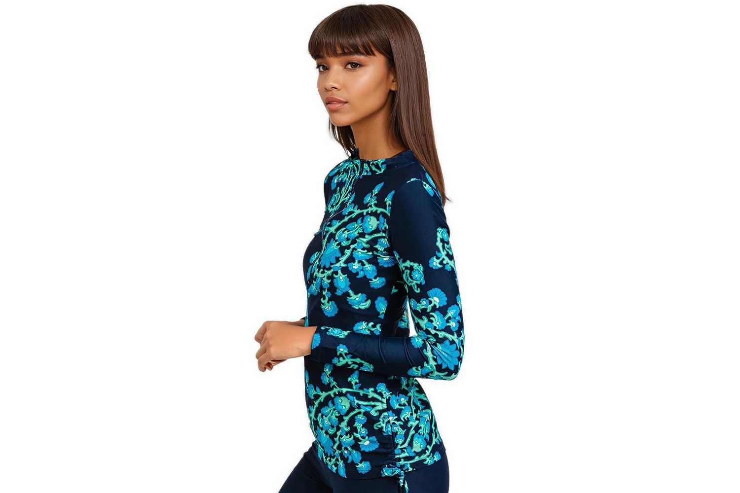 Women's Half-Zip Nora Swim Top