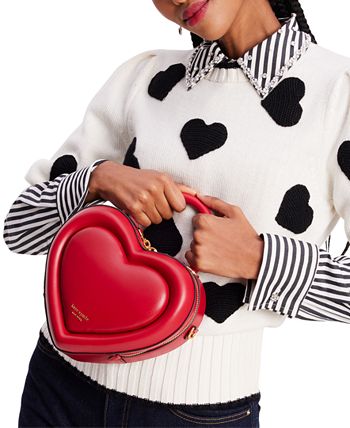 kate spade new york Pitter Patter Smooth Leather 3D Heart