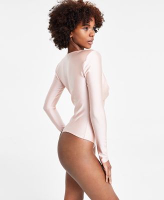 売れ筋商品|||バースリー カットソー トップス レディース Women's Short-Sleeve Cowlneck Bodysuit, Created for Macy's Orchid Pink Bar III Women's Cowlneck Bodysuit, Created for Macy's - Macy's