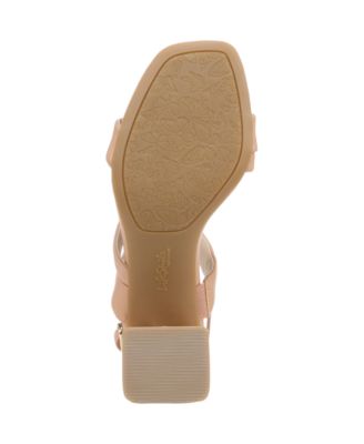 Women's Celia Asymmetrical Block Heel Dress Sandals