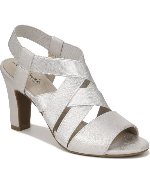Женские сандалии LifeStride Charlotte Strappy, цвет: Серебряный