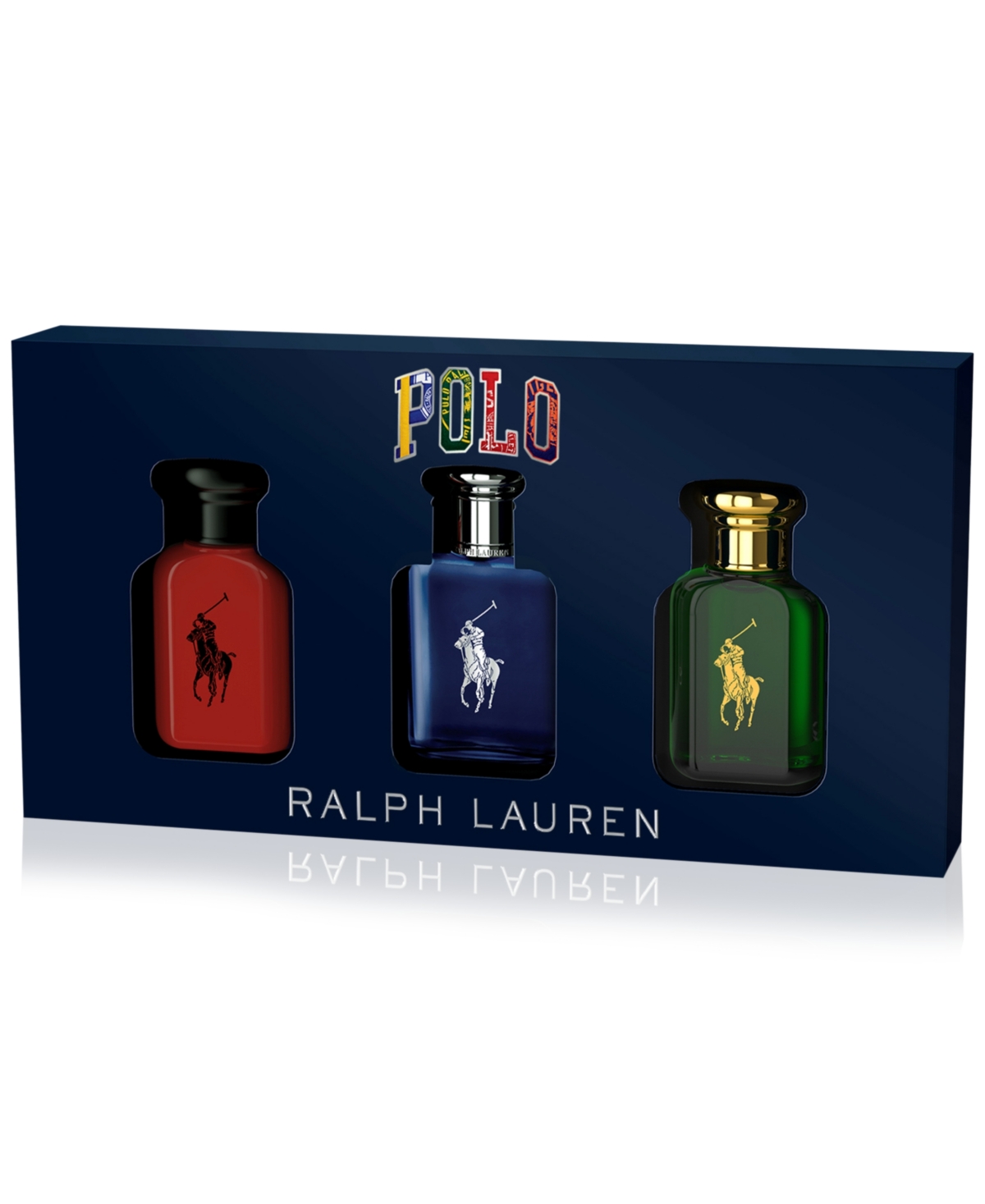 Ralph Lauren Men's 3-pc. World Of Polo Eau De Toilette Gift Set In No Color