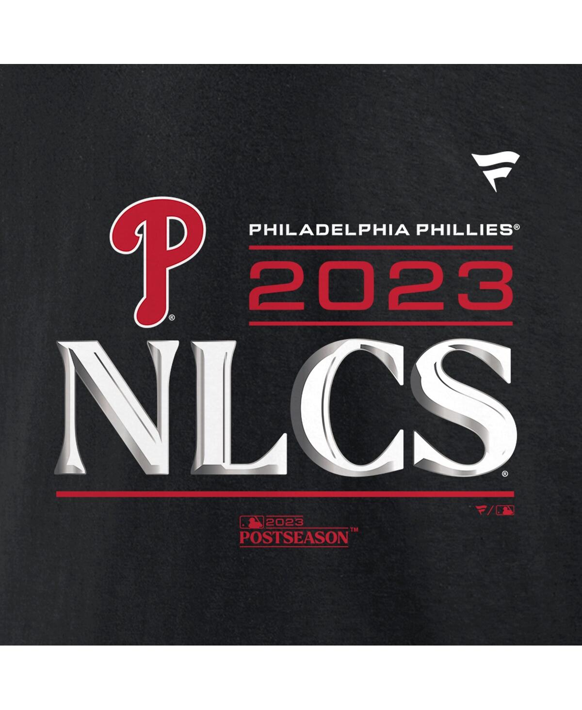 Men's FanaticsPhiladelphia Phillies 2023 Division Series Winner Locker Room T-shirt - Black