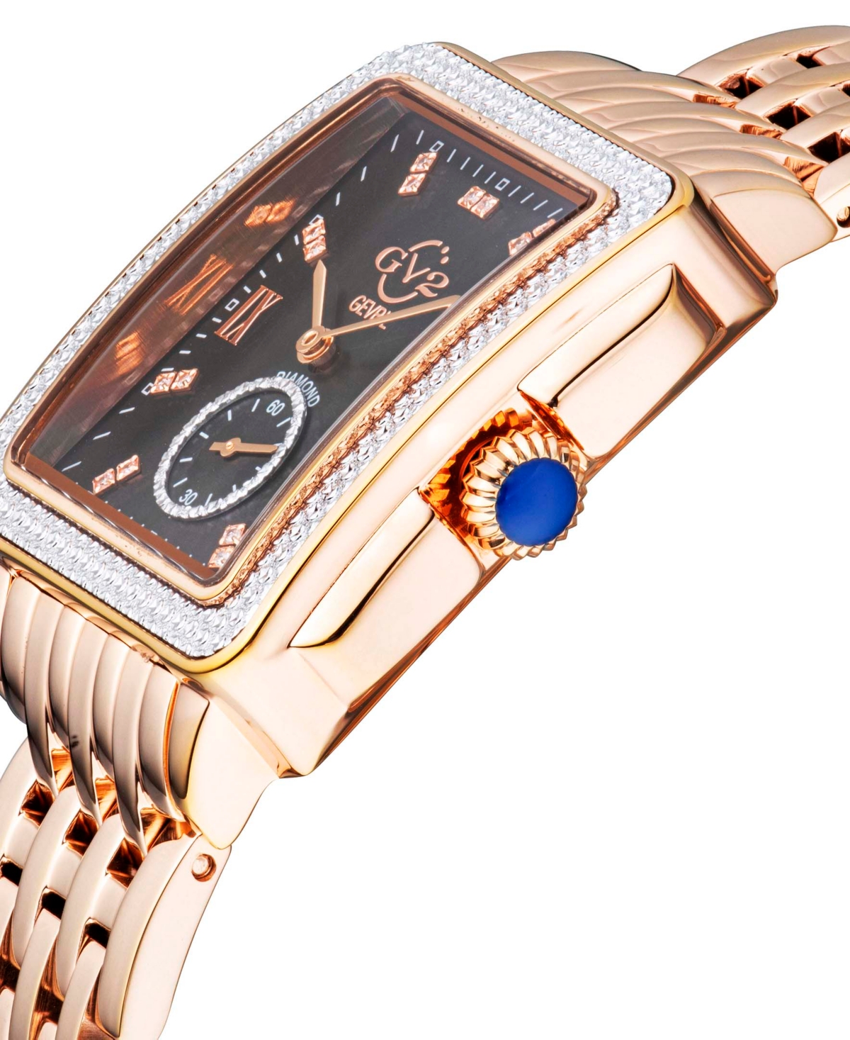 Shop Gv2 By Gevril Women's Bari Tortoise Rose Gold Stainless Steel Watch 34mm