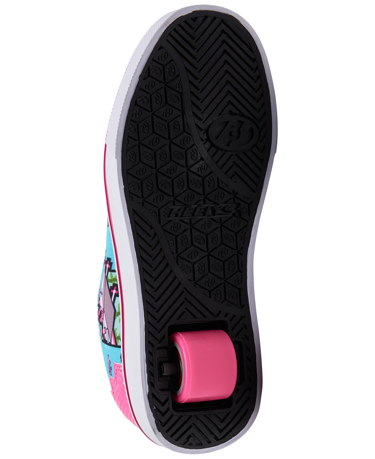 Shop Heelys Little Girls Minecraft Pro 20 Wheeled Skate Casual Sneakers From Finish Line In Aqua,pink,white