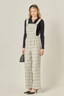 Women's Tweed Overalls