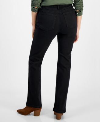 Petite Mid-Rise Curvy Bootcut Jeans, Petite & Petite Short, Created for Macy's 