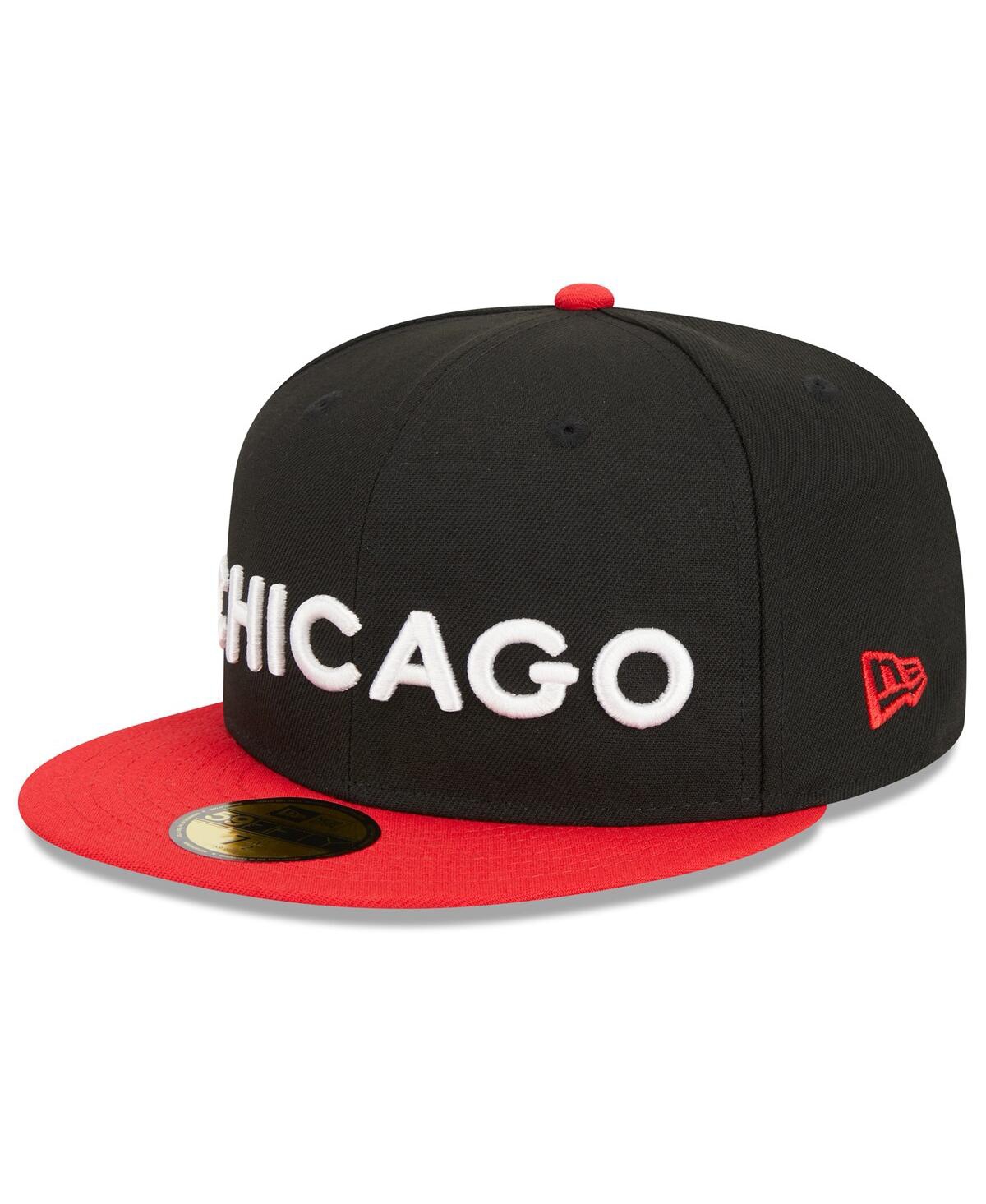 Men's New Era Red Chicago Bulls 2023/24 City Edition 59FIFTY Fitted Hat - Red