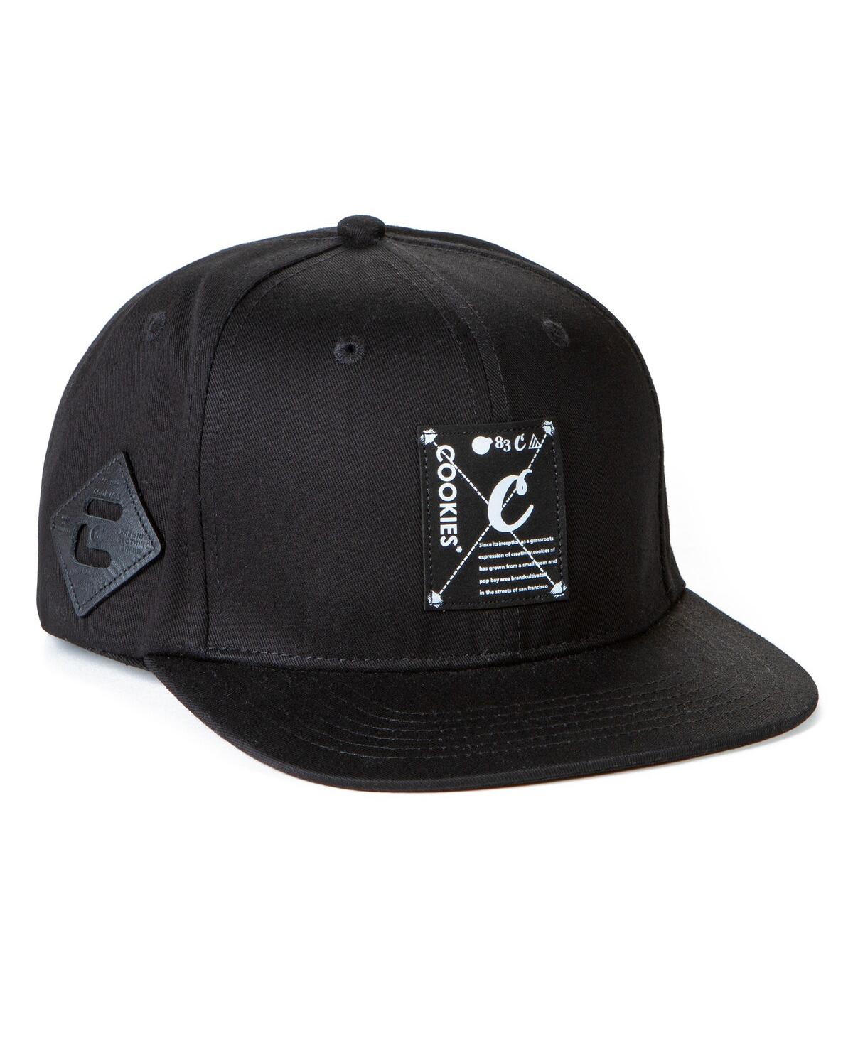 Men's Cookies Clothing Black Key Largo Snapback Hat - Black