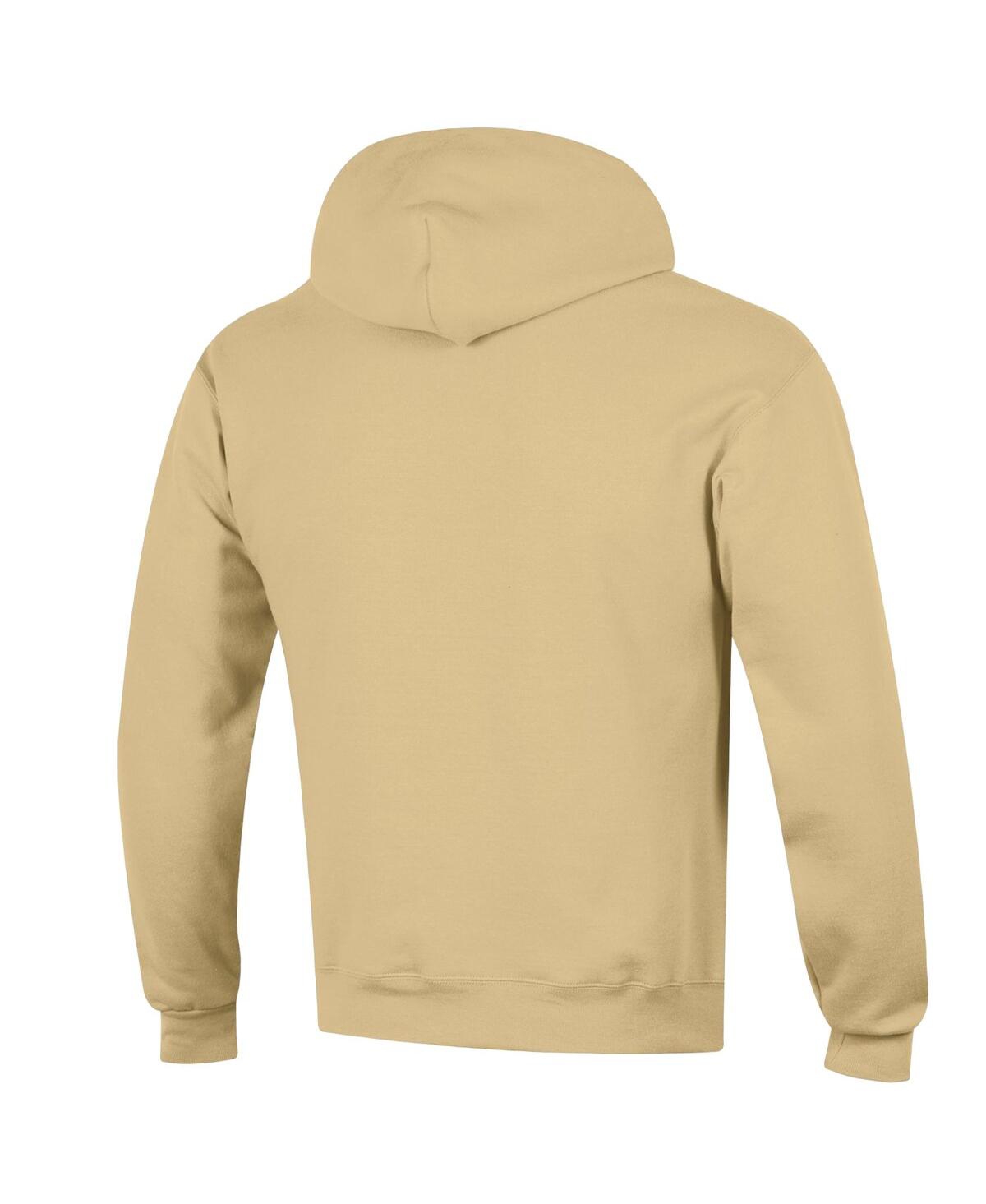 Men's ChampionColorado Buffaloes Primary Logo Powerblend Pullover Hoodie - Gold