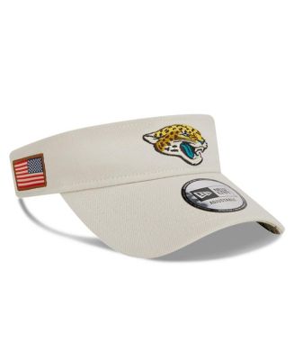 Men's New Era Stone Jacksonville Jaguars 2023 Salute To Service Visor ...