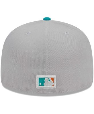 Men's Gray, Teal Cincinnati Reds 59FIFTY Fitted Hat