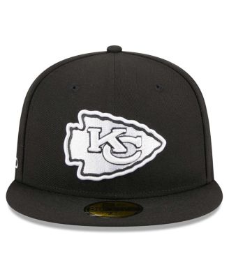 Men's Black Kansas City Chiefs Main Patch 59FIFTY Fitted Hat