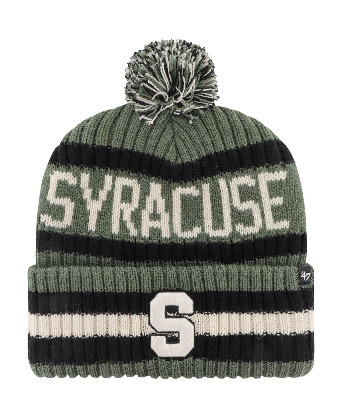 47 Brand Men's ' Green Syracuse Orange Oht Military-inspired Appreciation Bering Cuffed Knit Hat With