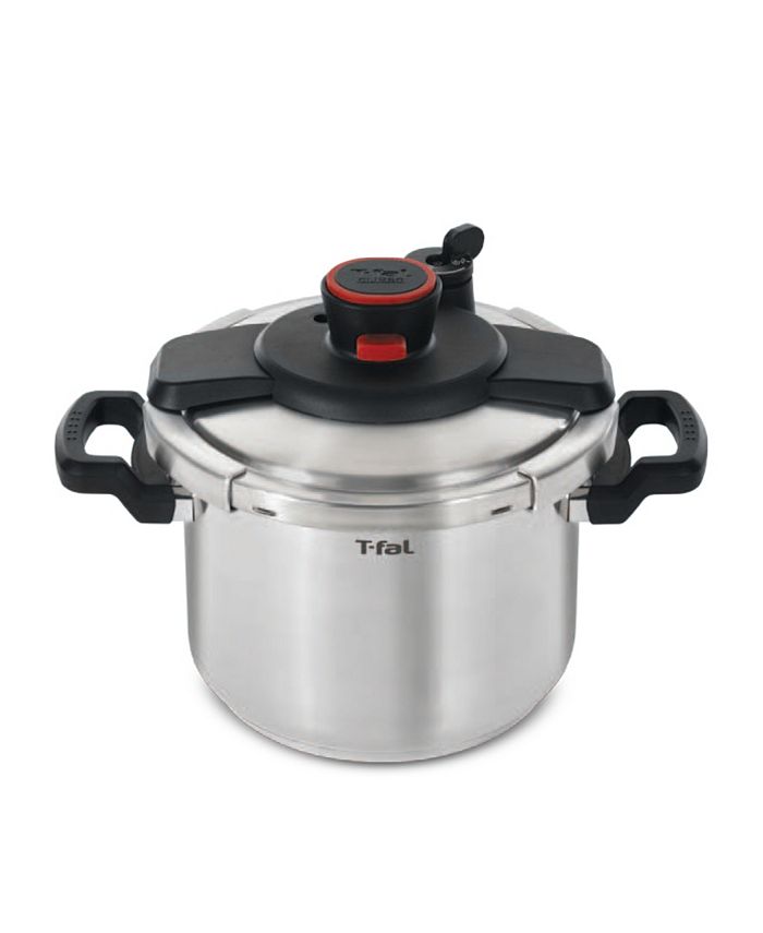 T-Fal Stainless Steel 6.3-Qt. Pressure Cooker - Macy's