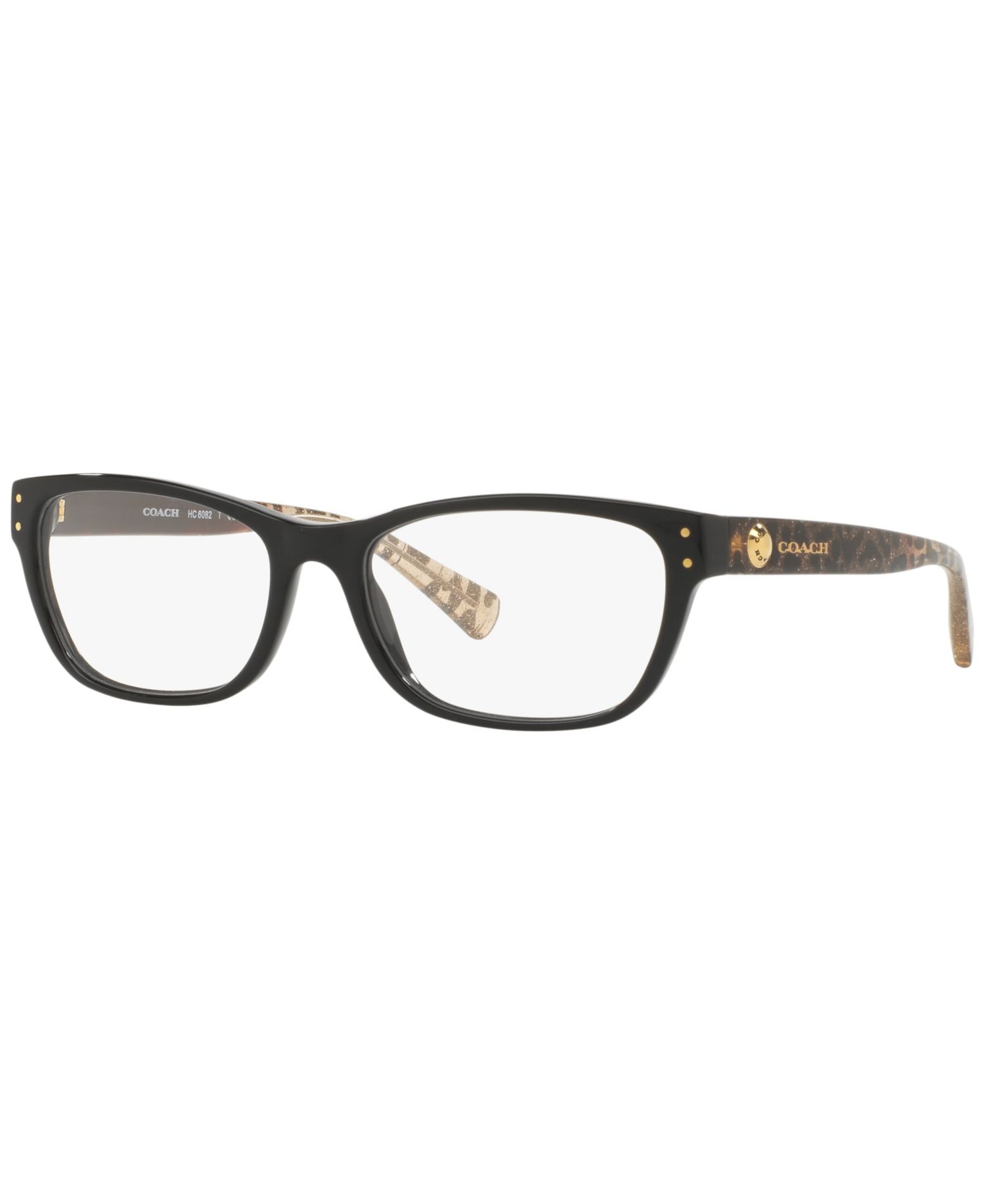 Woman Rectangle Plastic HC6082 Eyeglasses