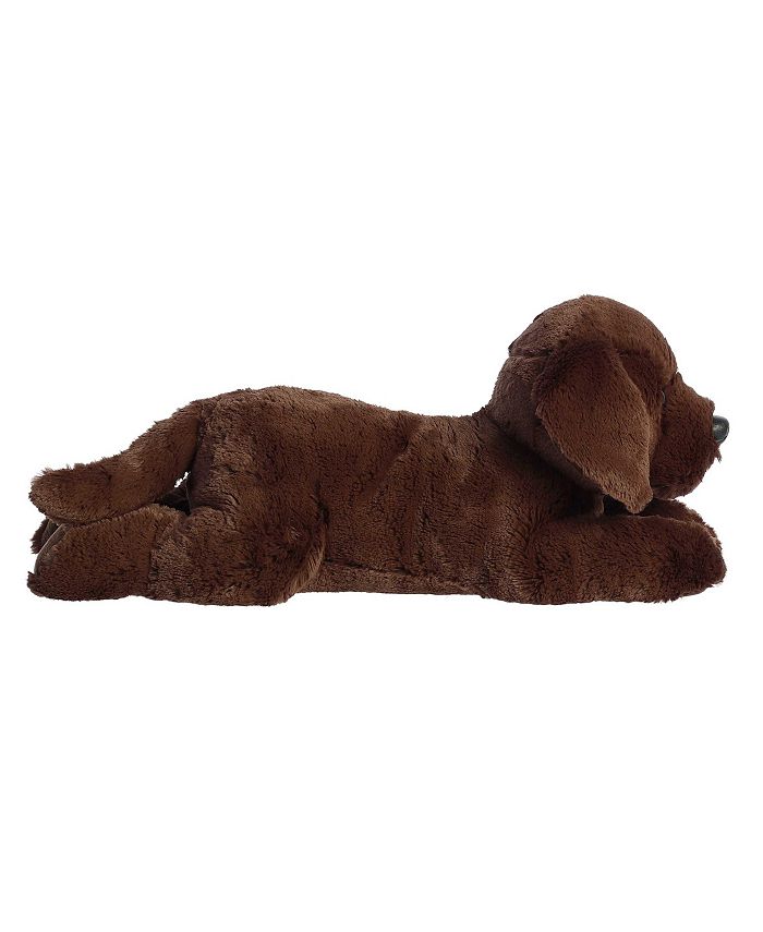 Aurora Large Max Chocolate Lab Grand Flopsie Adorable Plush Toy Brown ...