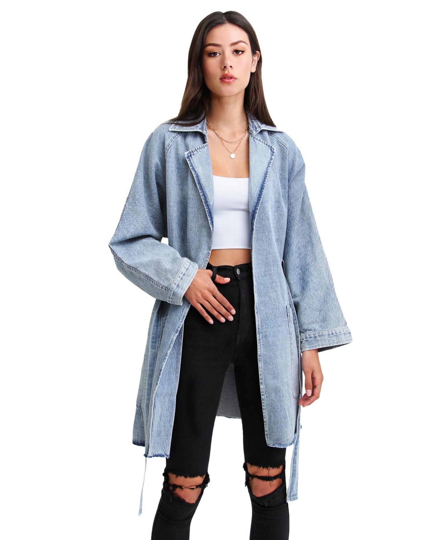 Women's Relaxed Boyfriend Denim Jacket