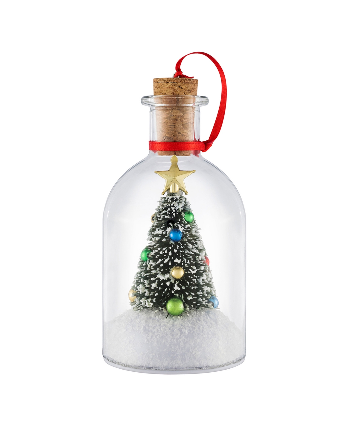 Mr. Christmas 5" Recordable Message In A Bottle In Green