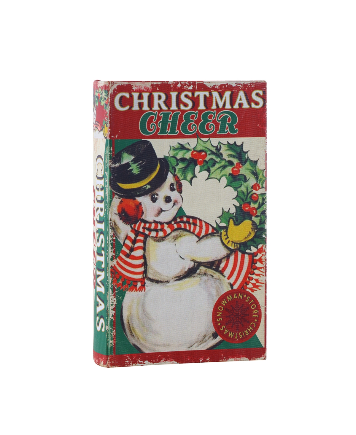 Mr. Christmas 8.4" Vintage-like Storage Box Snowman In Multi