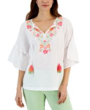 Macys peasant blouses outlet