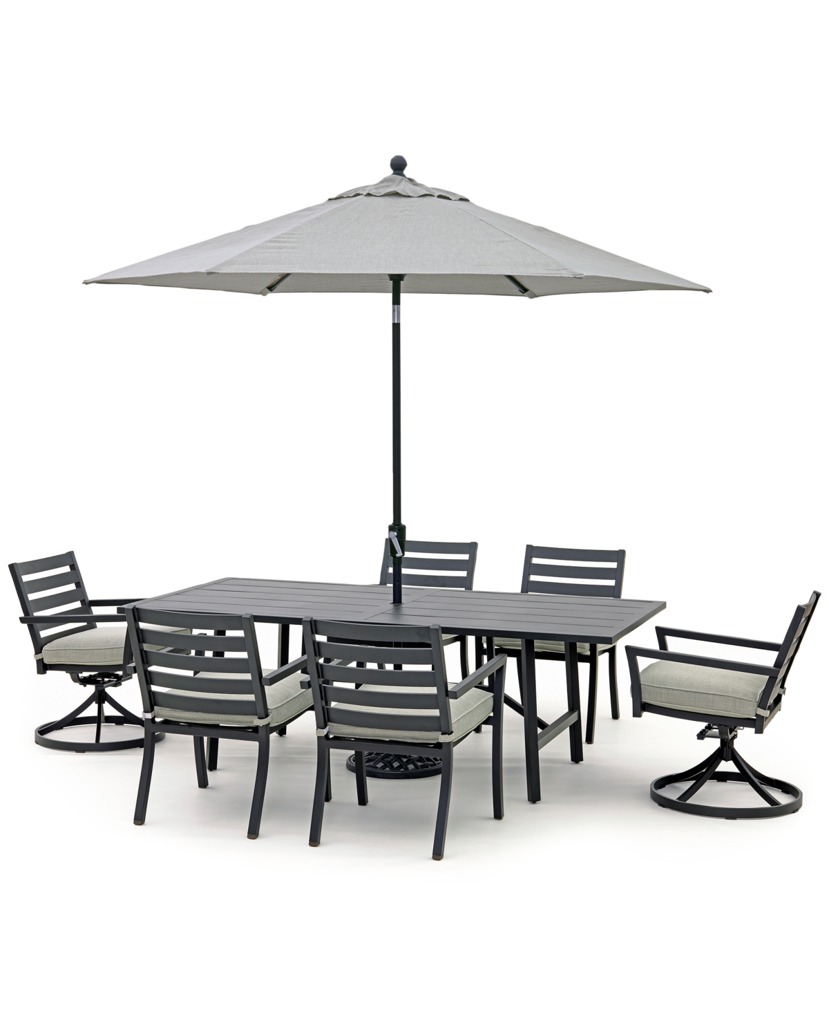 Astaire Outdoor 7-pc Dining Set (84x42
