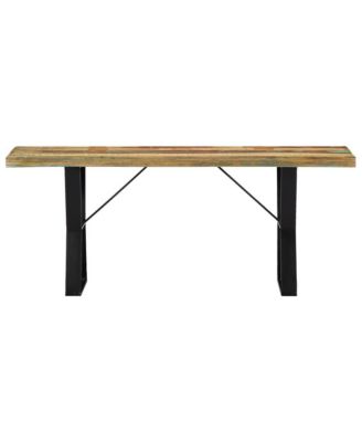 Bench 43.3" Solid Reclaimed Wood