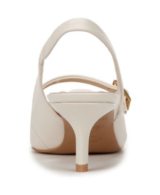 Women's Khloe Pointed Toe Kitten Heel Slingback Pumps