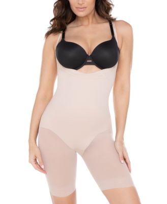 Women's Sexy Sheer Extra Firm Wear Your Own Bra Thigh Slimmer 2781