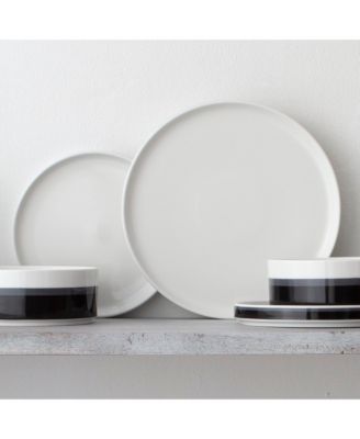 Colorstax Stripe 16-Piece Dinnerware Set, Service for 4