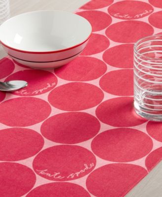 in the Loop Joy Dot Reversible Table Runner,  15" x 108"