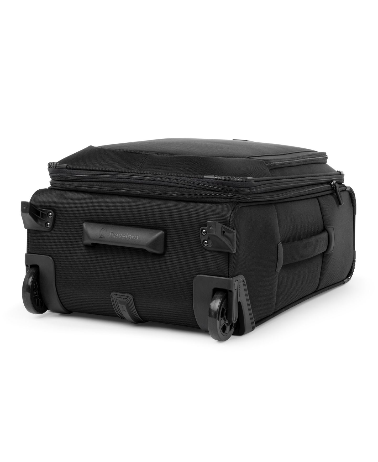 Чемодан Travelpro Crew Classic Medium 2-Wheel Carry-on Expandable Rollaboard, цвет: Угольно-чёрный — фото 4