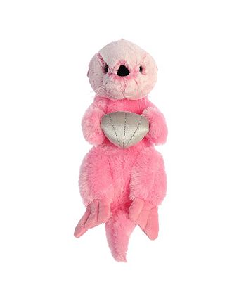 Aurora Large Sea Otter Destination Nation Adventurous Plush Toy Pink 13 ...