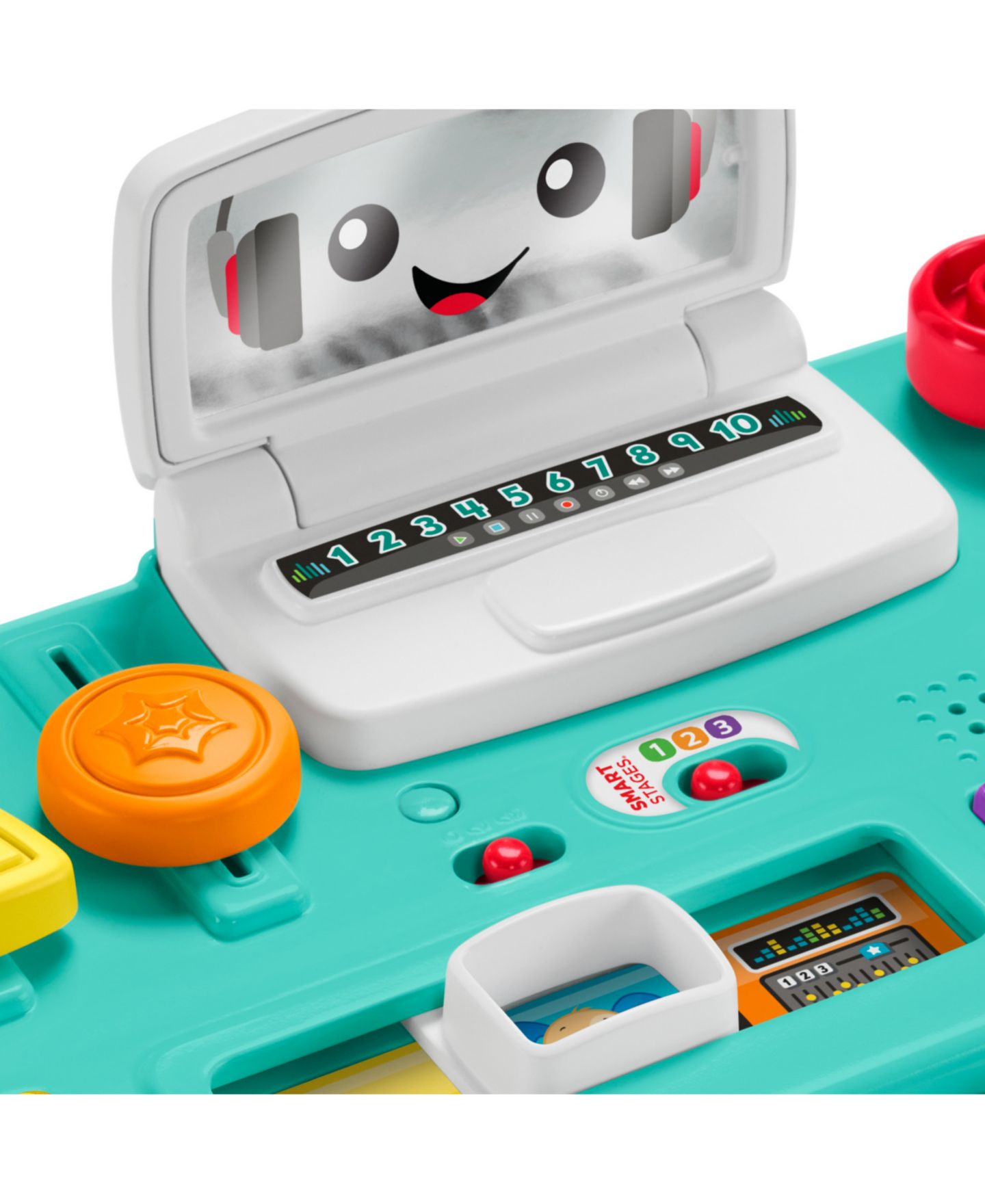 Детская игрушка Fisher Price Laugh & Learn Mix & Learn DJ Table — фото 5