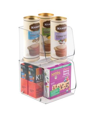 mDesign Kitchen Plastic Storage Organizer Bin with Open Front - Macy's