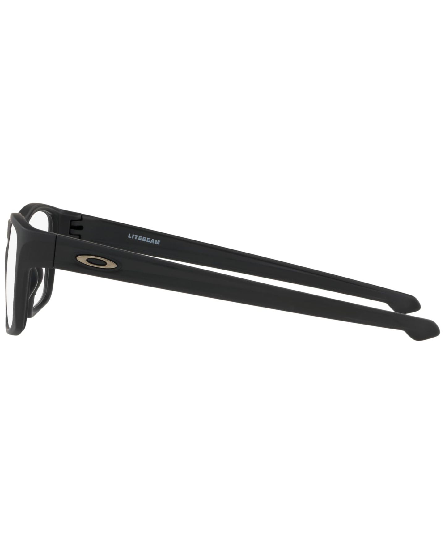 Мужские очки Celine Oakley Man Square Plastic OX8140 Litebeam Eyeglasses, цвет: Атласный чёрный — фото 7